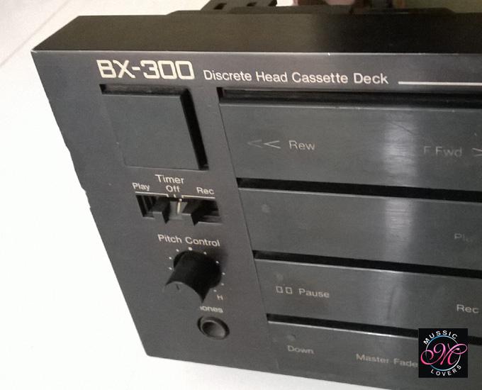 Pletina de casete estéreo NAKAMICHI BX-300E de 3 cabezal…