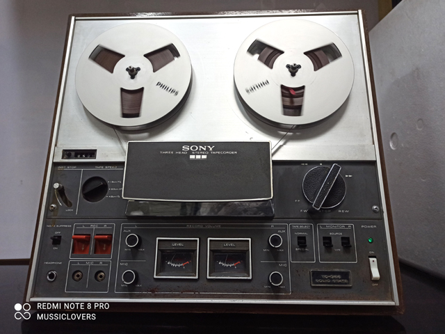 Buy Vintage SONY TC-366 3 HEAD VINTAGE REEL RECORDER @ MUSSICLOVERS Sale  Pune-India