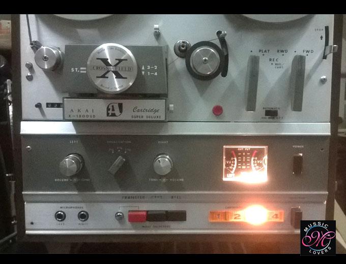 Buy Vintage Vintage Akai X-1800SD Reel to Reel / 8 Track Tape Recorder Sale  Pune-India