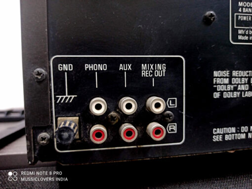 TECHNICS 4 BAND CLASSIC VINTAGE STEREO CASSETTE RECEIVER SA-380S (1982) - Image 7