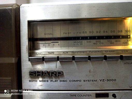 SHARP VZ-3000 CLASSIC VINTAGE STEREO MUSIC SYSTEM (1981-83) - Image 6