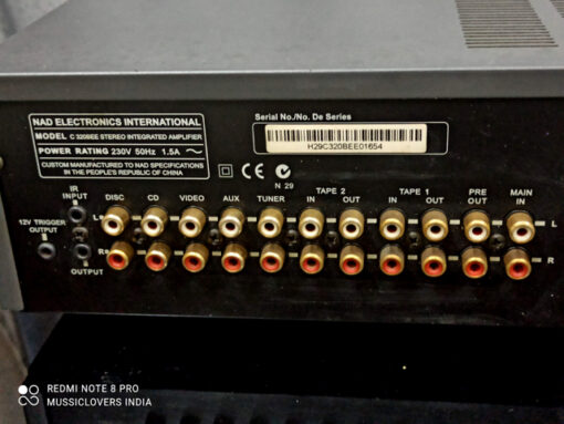 NAD C320BEE STEREO 2 CHANNEL INTEGRATED AMPLIFIER (2002-05) - Image 10