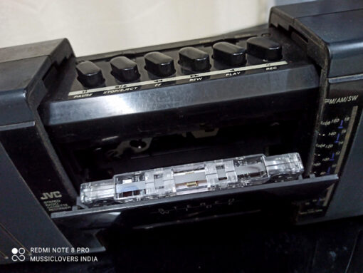 JVC JAPAN RC N5 CLASSIC VINTAGE FM AM RADIO AND TAPE RECORDER - Image 6