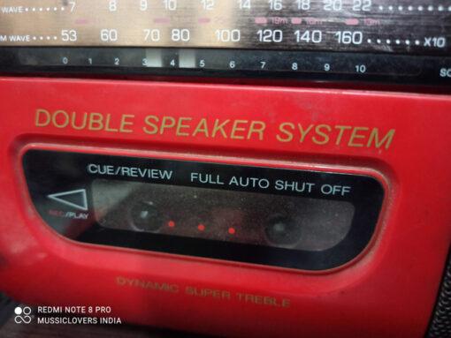 SONY CFM-D1- RADIO CASSETTE RECORDER WITH DOUBLE SPEAKER SYSTEM - Image 2
