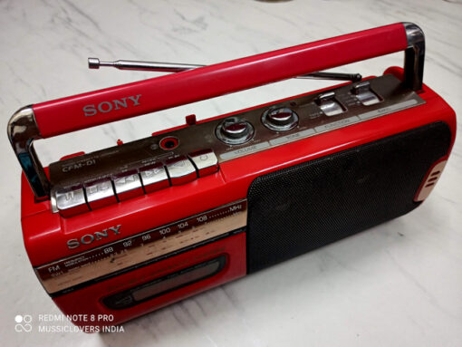 SONY CFM-D1- RADIO CASSETTE RECORDER WITH DOUBLE SPEAKER SYSTEM - Image 3