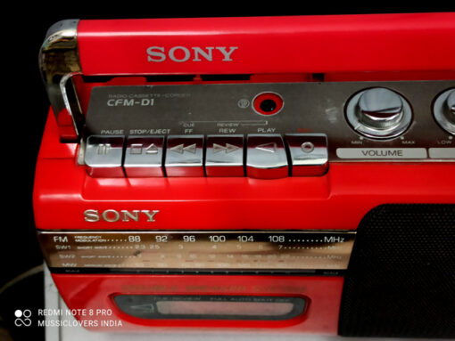 SONY CFM-D1- RADIO CASSETTE RECORDER WITH DOUBLE SPEAKER SYSTEM - Image 6