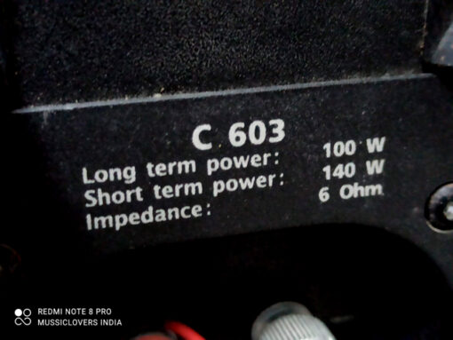 JAMO HI-FIDELITY HOME SPEAKERS WITH 140 WATT RMS POWER @ 6 OHMS - Image 7