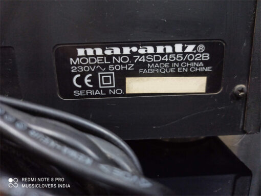 MARANTZ SD 455 VINTAGE AUTO REVERSE DOUBLE CASSETTE DECK - Image 4