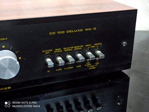 COSMIC CO 100 MARK II CLASSIC VINTAGE STEREO AMPLIFIER @ MUSSICLOVERS - Image 5
