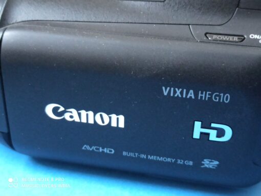 CANON VIXIA HF G10 HD VIDEO CAMERA WITH BUILT IN 32 GB MEMORY - Image 3