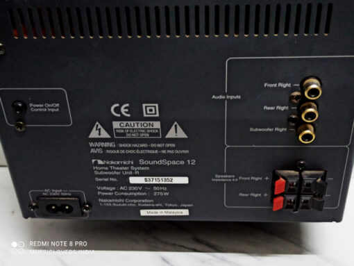 NAKAMICHI SOUND SPACE 12 HOME THEATER AV TUNER WITH SOUND PROCESSOR - Image 7