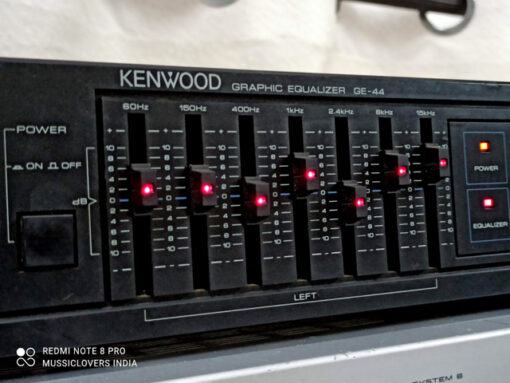 KENWOOD JAPAN GE- 44 CLASSIC VINTAGE STEREO GRAPHIC EQUALISER