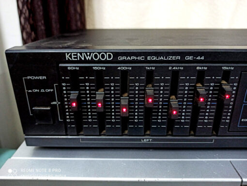 KENWOOD JAPAN GE- 44 CLASSIC VINTAGE STEREO GRAPHIC EQUALISER - Image 6