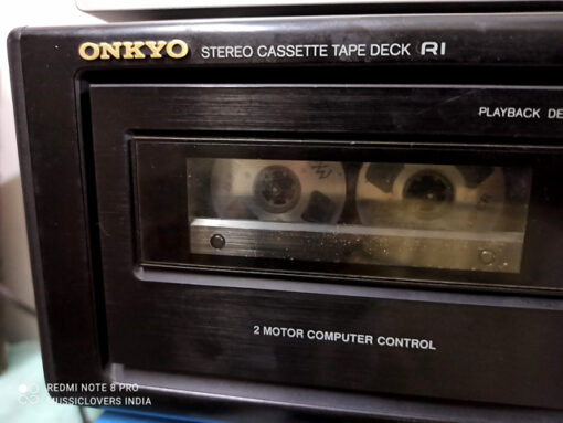 ONKYO JAPAN TA-W202 CLASSIC VINTAGE DOUBLE CASSETTE DECK 1991