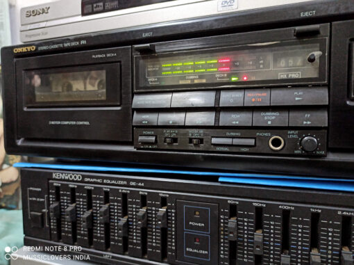 ONKYO JAPAN TA-W202 CLASSIC VINTAGE DOUBLE CASSETTE DECK 1991 - Image 4
