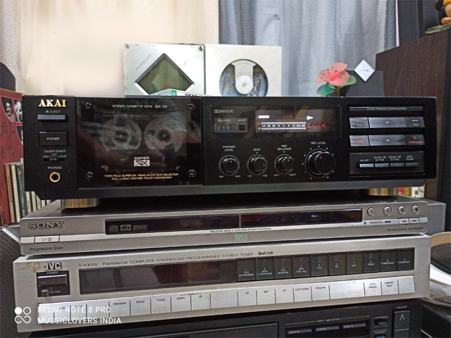 AKAI GX-32 SUPER GX HEAD VINTAGE STEREO CASSETTE DECK (1988-93) - Image 7