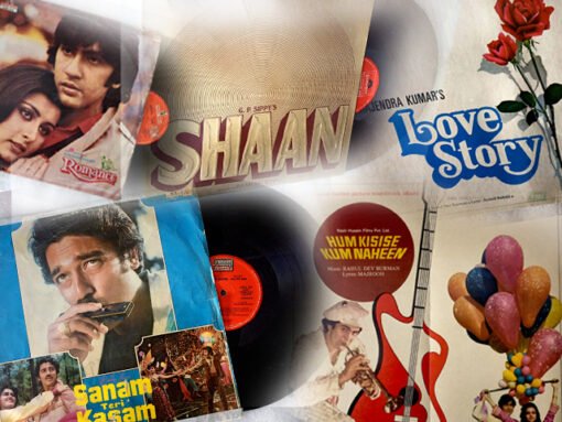 Buy Vintage R D BURMAN GRAMOPHONE VINYL - ALL HINDI SONGS LONG