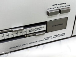 Alternative view of AKAI AM-U3 CLASSIC VINTAGE COMPUTER CONTROLLED STEREO AMPLIFIER 1984