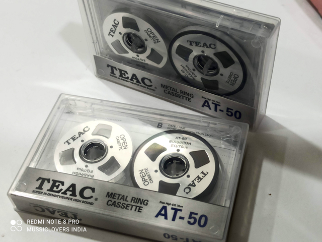 CLASSIC OPEN COMPACT METAL BLANK AUDIO CASSETTE TAPES - Image 7