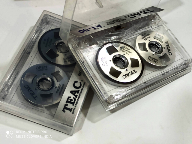 CLASSIC OPEN COMPACT METAL BLANK AUDIO CASSETTE TAPES - Image 4
