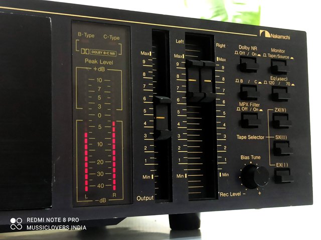 NAKAMICHI BX-300 3 HEAD, 3 MOTOR DIRECT DRIVE VINTAGE STEREO CASSETTE PLAYER - Image 3