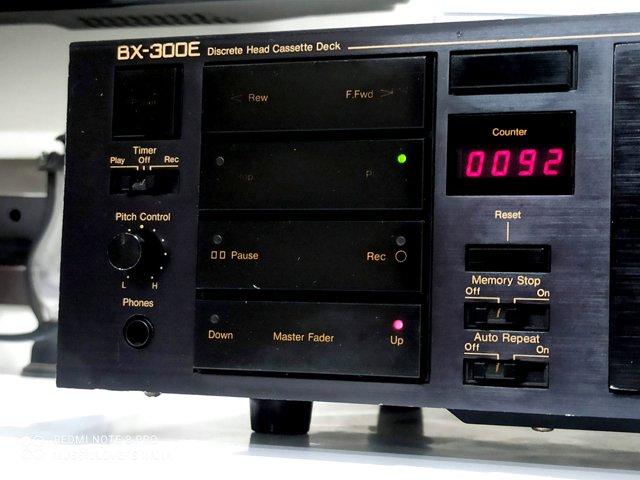 NAKAMICHI BX-300 3 HEAD, 3 MOTOR DIRECT DRIVE VINTAGE STEREO CASSETTE PLAYER - Image 5