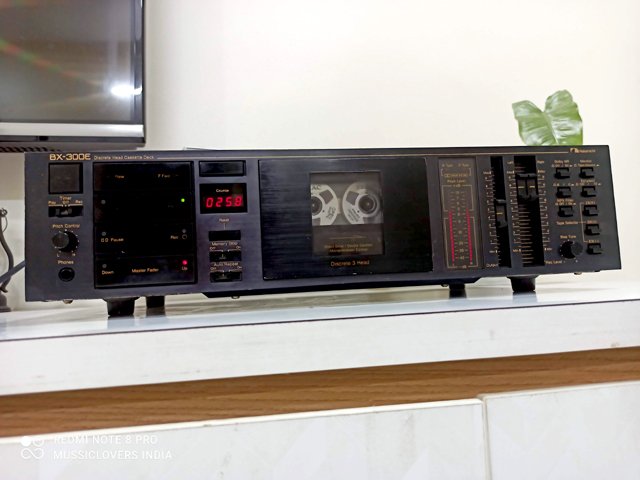 NAKAMICHI BX-300 3 HEAD, 3 MOTOR DIRECT DRIVE VINTAGE STEREO CASSETTE PLAYER - Image 9