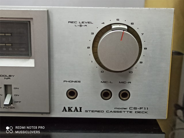 Buy Vintage AKAI CS-F11 VINTAGE STEREO CASSETTE DECK (1981 ...