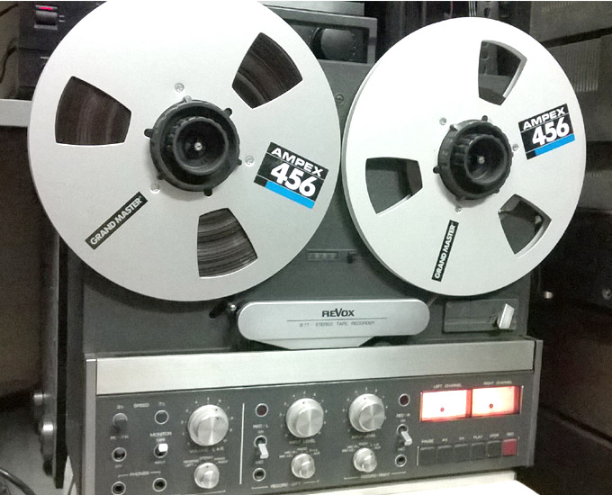 Revox B-77 Reel To Reel 4 Track 10  Tape Vintage 1978 Original