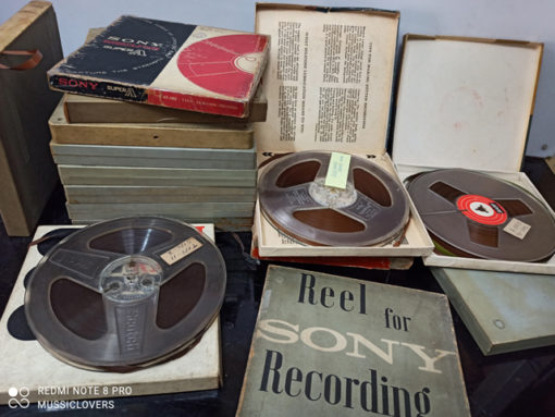 USED  RECORDED VINTAGE REEL TAPES FOR REEL RECORDERS @ MUSSICLOVERS